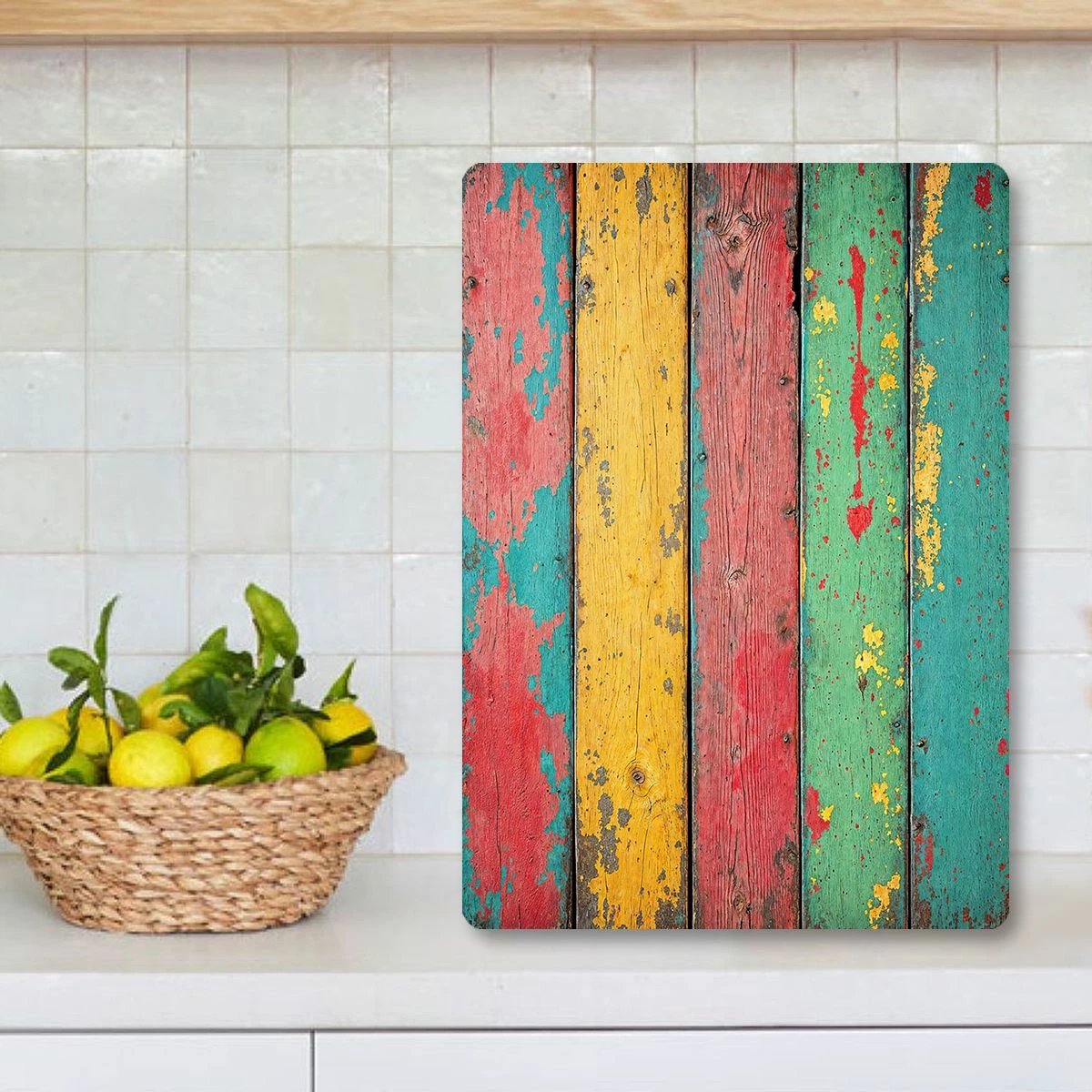 Dërrasë prerëse prej xhami të temperuar, shumëngjyrëshe, Hermia Ckt25 - 2535, 25x35cm