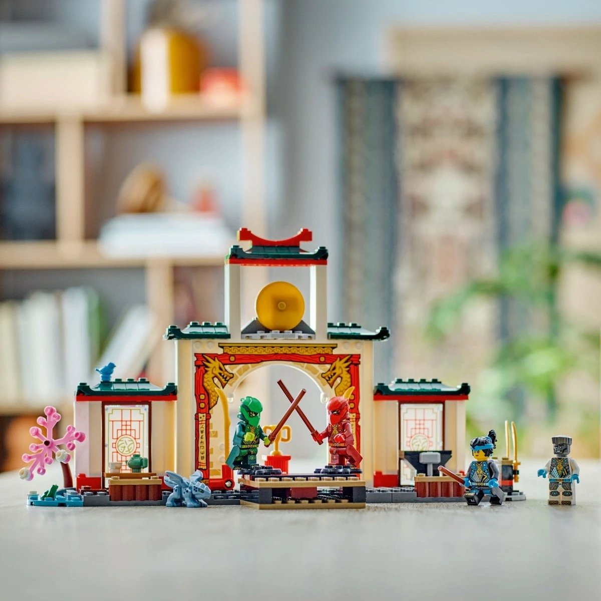 Set lodrash LEGO Ninjago Spinjitzu Ninja Temple 71831, 158 pjesë, për fëmijë 4+