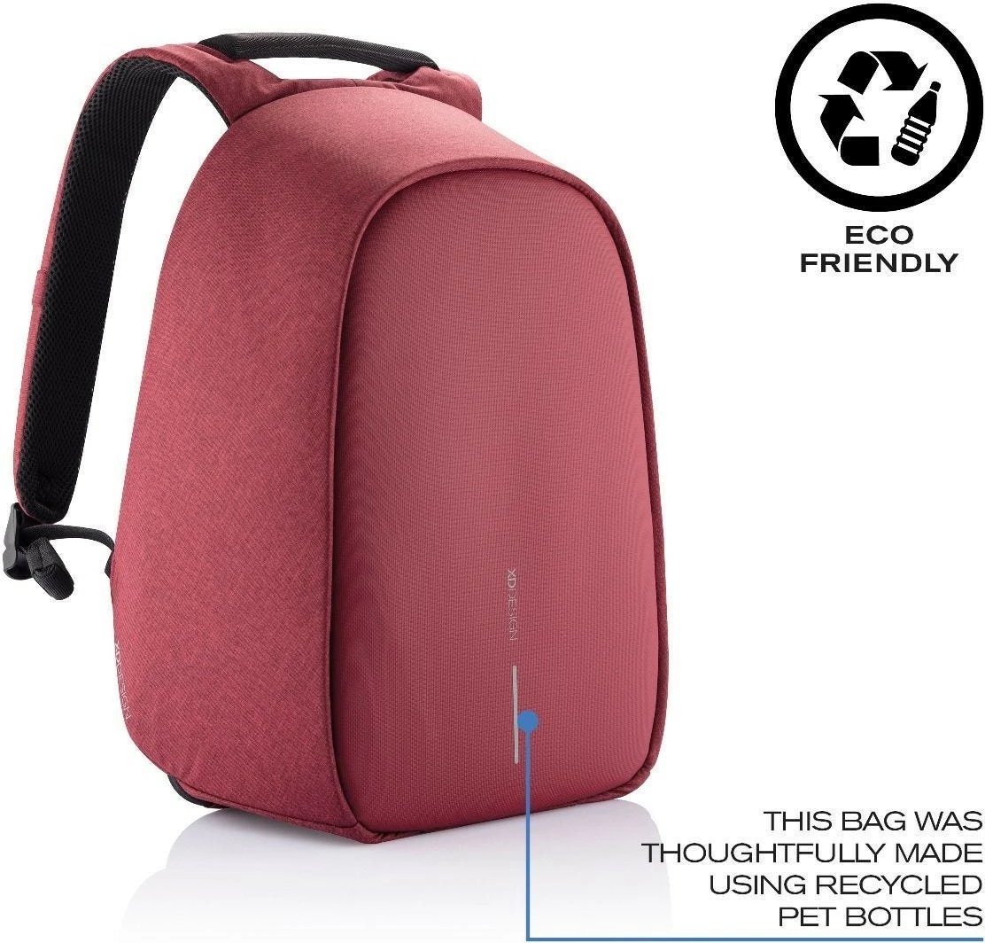 Çantë shpine XD DESIGN BOBBY HERO REGULAR, 16L, për laptop 15.6", e kuqe Çantë shpine XD DESIGN BOBBY HERO REGULAR, 16L, për laptop 15.6", e kuqe