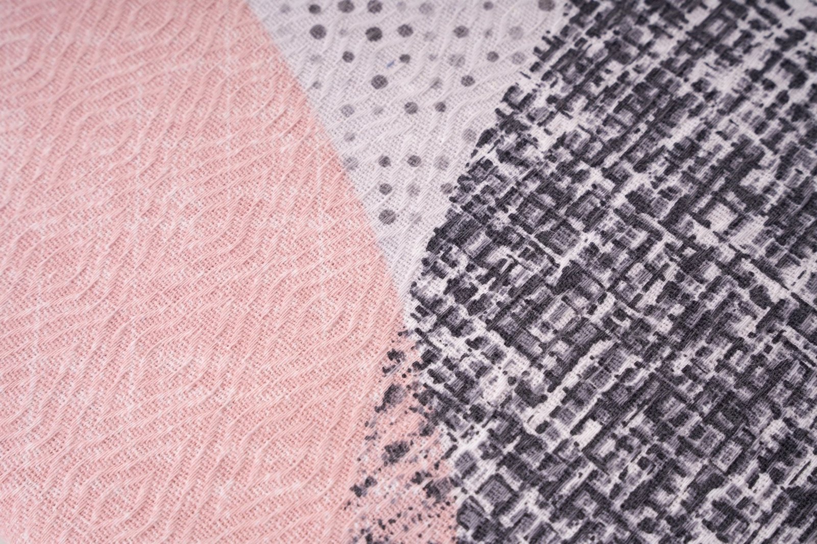 Batanije pique single, ngjyrë gri, Leron, 160x230cm