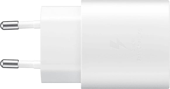 Karikues muri Samsung EP-TA800 (EP-TA800NWEGEU) Super Fast Charging, USB-C, prizë EU, i bardhë