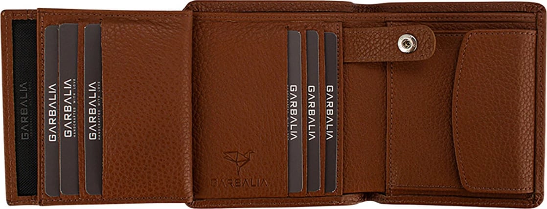 Portofol për burra, lëkurë natyrale, ngjyrë tan, Zoozie Bags, Kanada