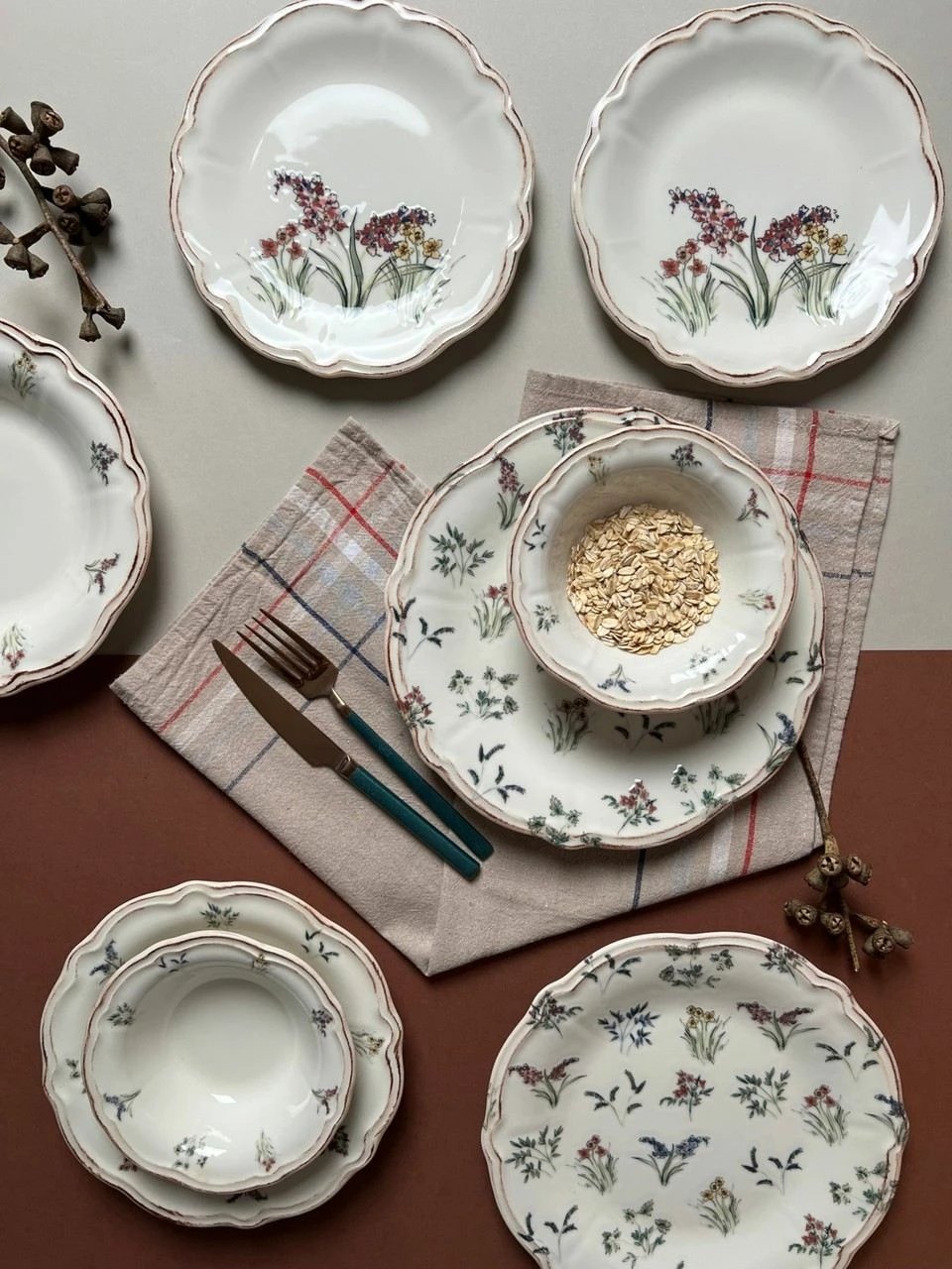 Set darke 24 pjesë Hermia Concept, Amber 24