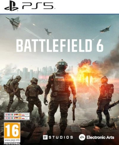 Lojë për PS5, Cenega Battlefield 6, Blu-ray, shumëgjuhëshe, 16+