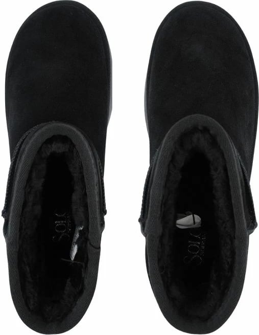 Këpucë lëkure për femra Solo Soprani, të zeza