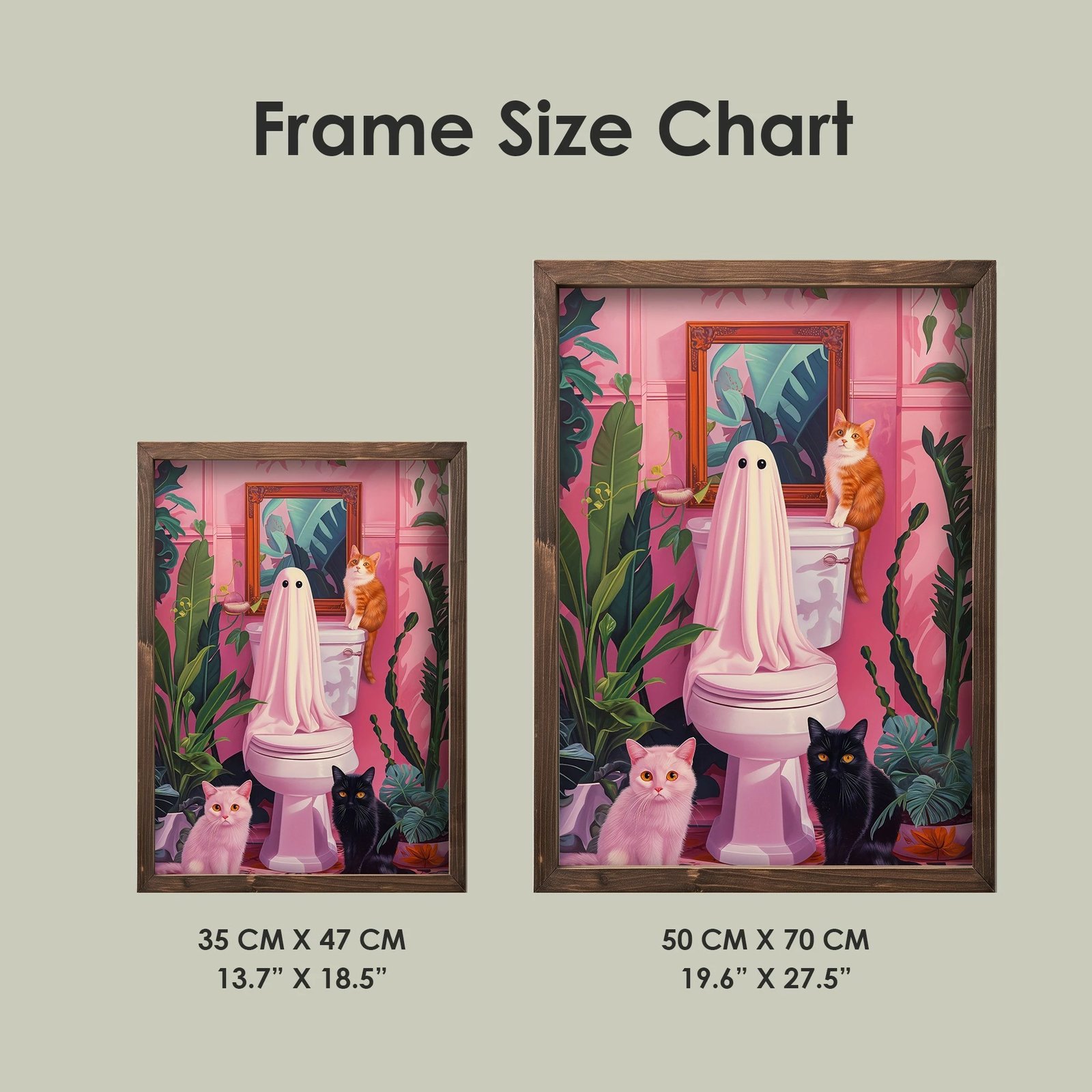 Pikturë dekorative me kornizë MDF, Wallity, TUN100-XL