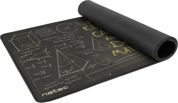 Mauspad Natec Maths Maxi NPO-1455, 800x400mm, Dekorativ, Zi