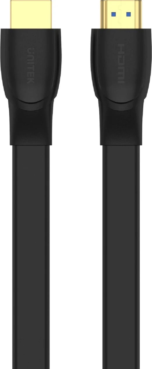 Kabllo HDMI 2.0 Unitek, e shpejtë dhe e sheshtë, 1.5m, e zezë