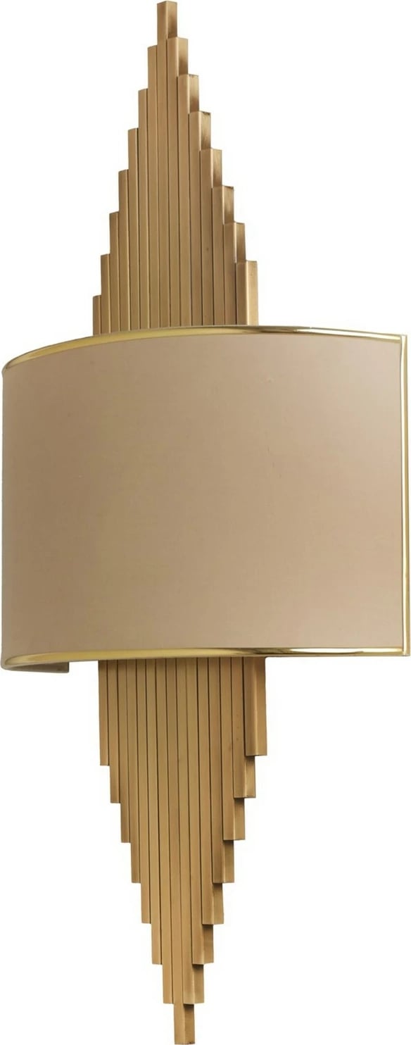 Llambë muri Opviq, Aslı - 8763-3P, ngjyrë ari dhe bezhë