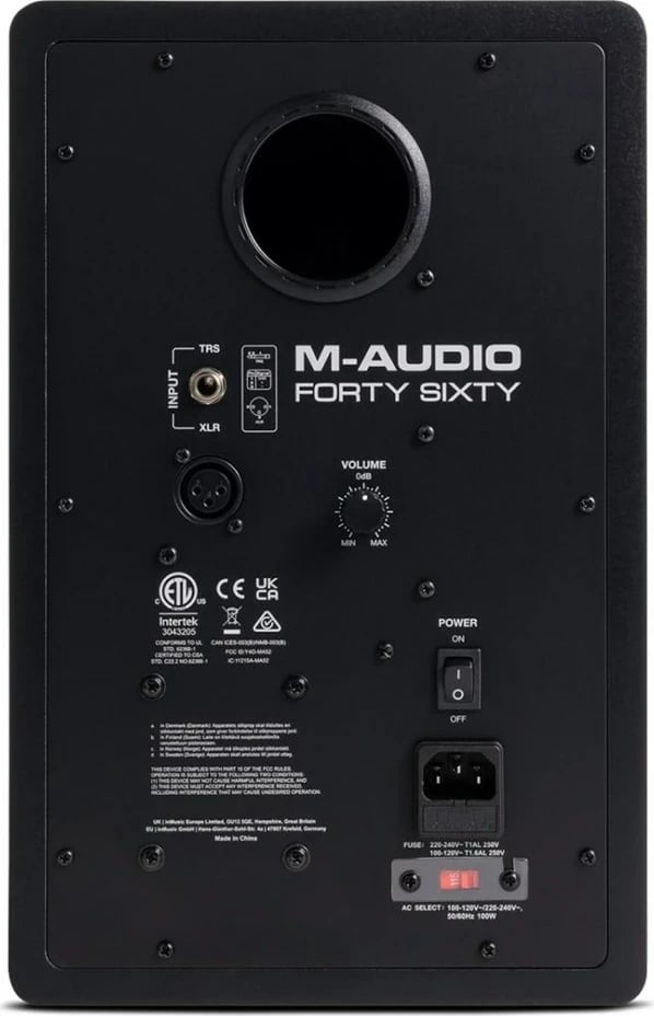 Monitor aktiv M-AUDIO Forty Sixty, 100 W, i zi