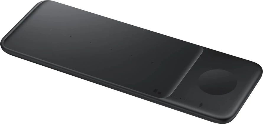 Karikues wireless Samsung Trio EP-P6300TBEGEU 3-në-1, me karikues muri dhe kabllo, i zi