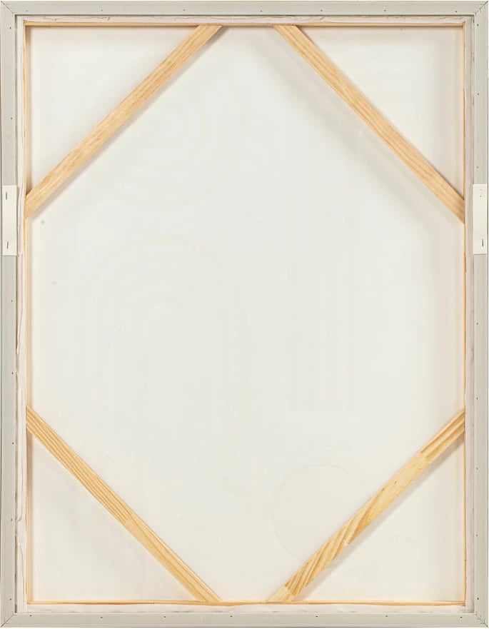 Pikturë dekorative Curva 1, kornizë druri natyral, 70x90x3.8cm