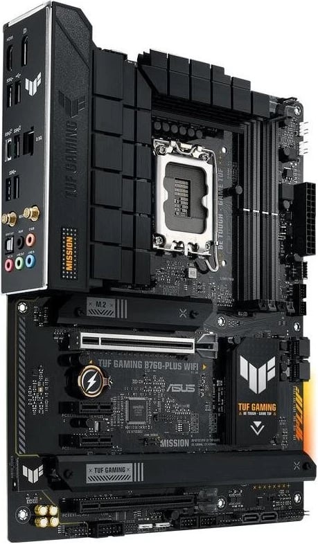 Pllakë amë Asus TUF GAMING B760-PLUS WIFI, Socket 1700, ATX