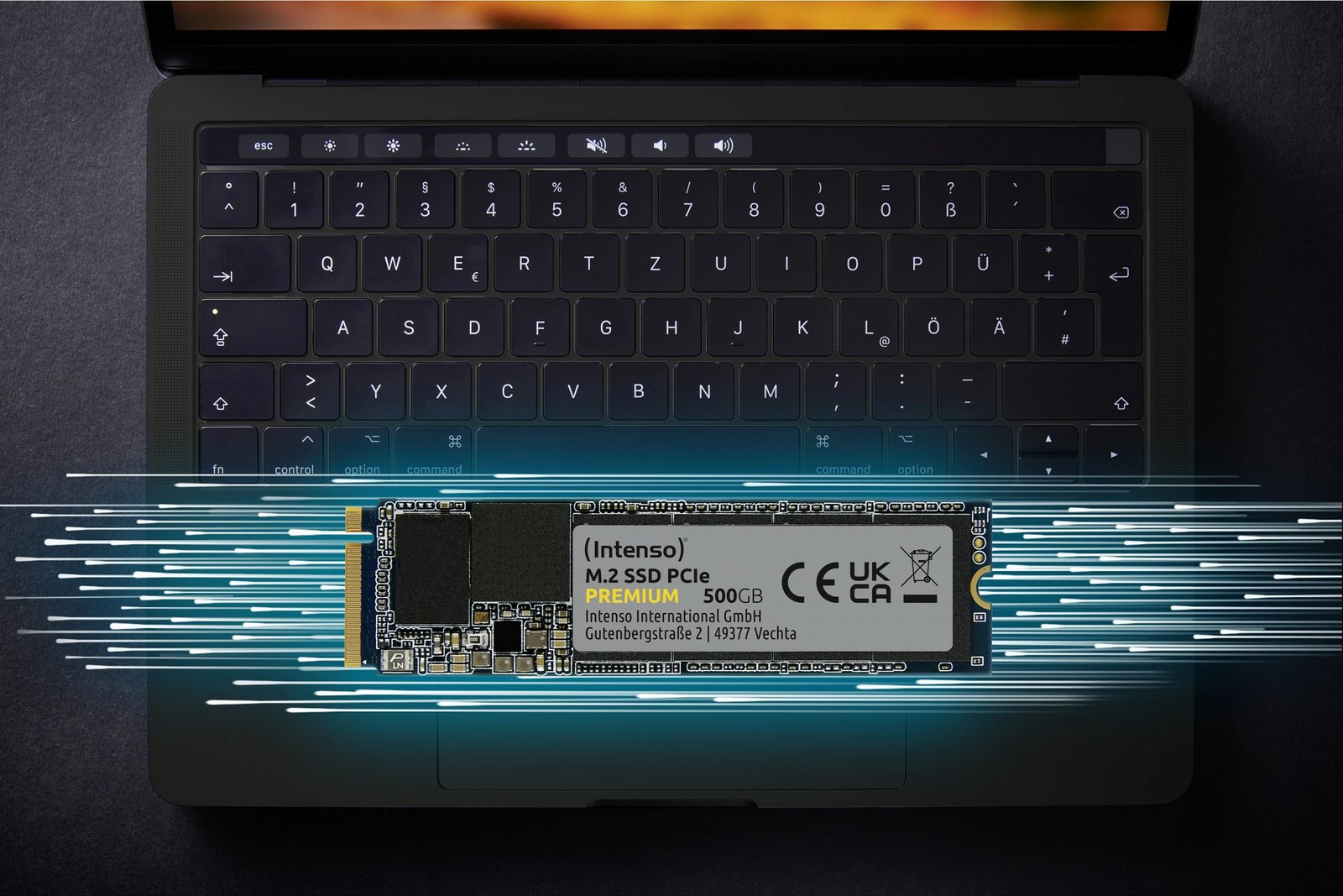 SSD Intenso 3835470, 2 TB, M.2, 2100 MB/s