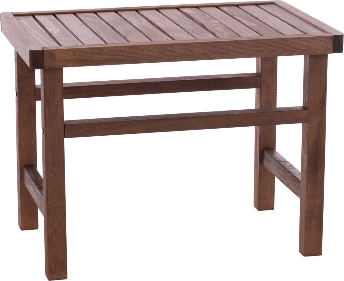 Tavolinë prej druri, ngjyrë arre, 60Χ40X45 cm