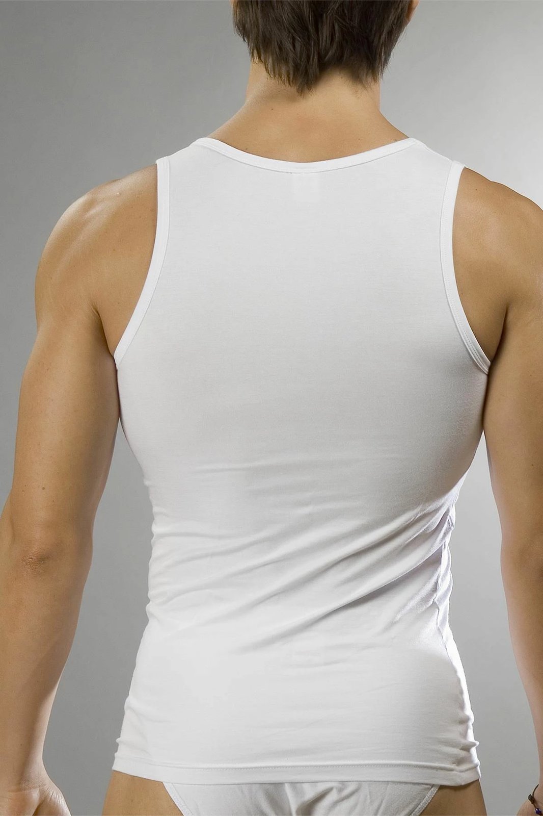 Fanellë e brendshme për meshkuj Jumeon, e bardhë, 3XL, 100% pambuk