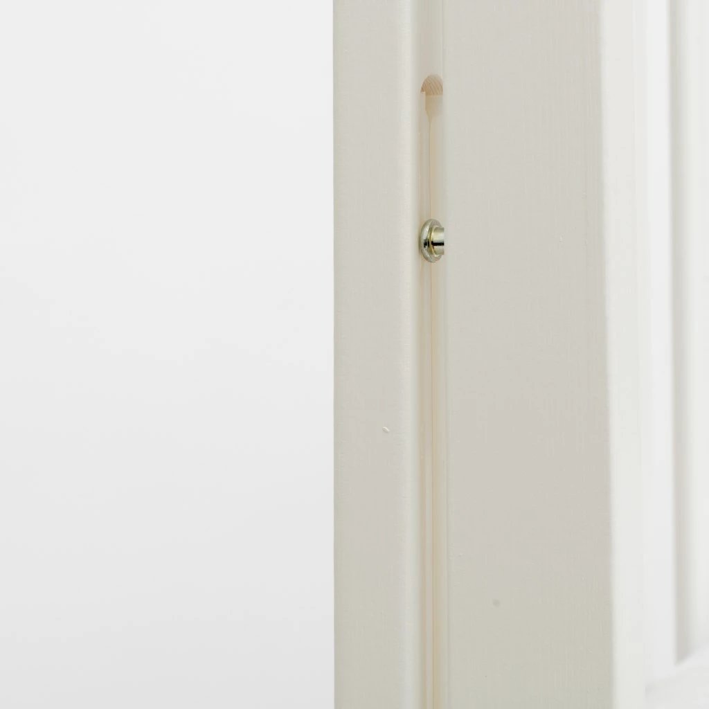 Krevat bebe, New Baby, BASIC, 120x60 cm, dru pishe, anësore me ulje, i bardhë