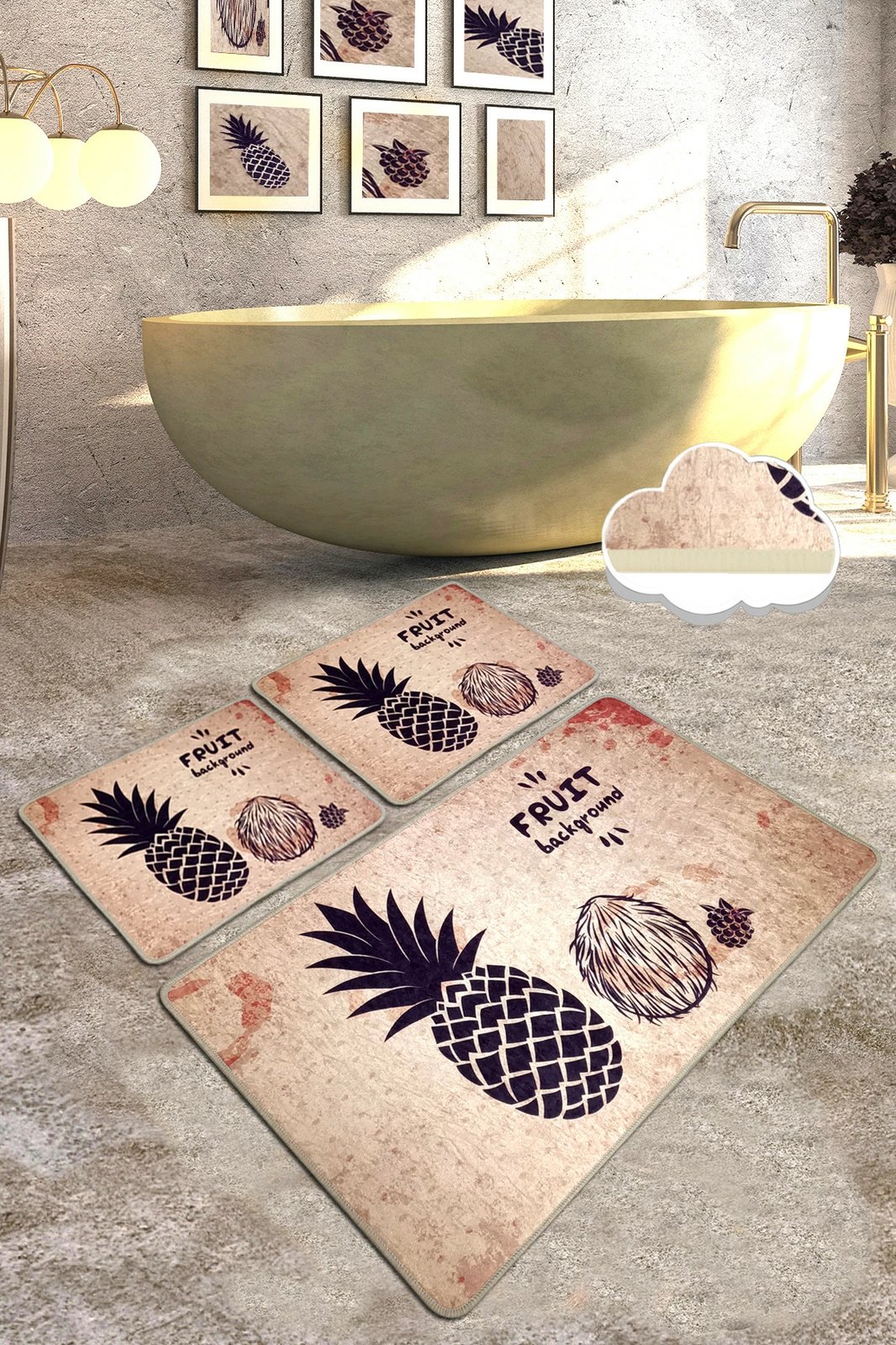 Set tapetash për banjo (3 copë), Mijölnir, Ecuador