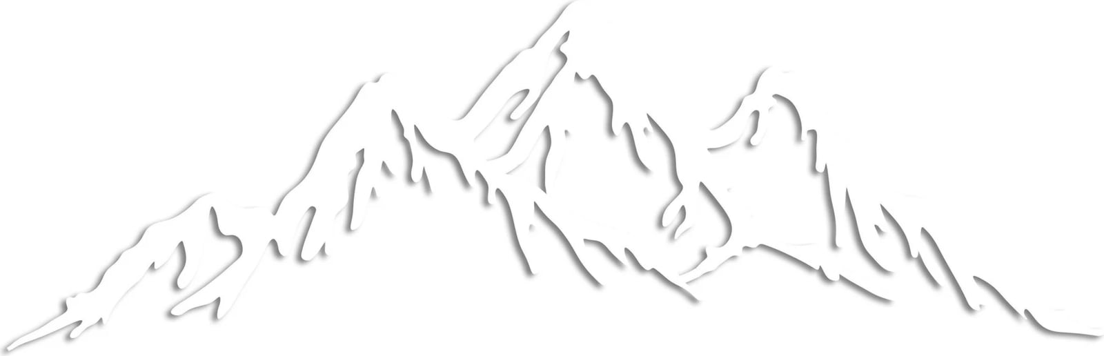 Aksesor dekorativ metalik për mur, Wallity, mal, i bardhë, 70x22cm