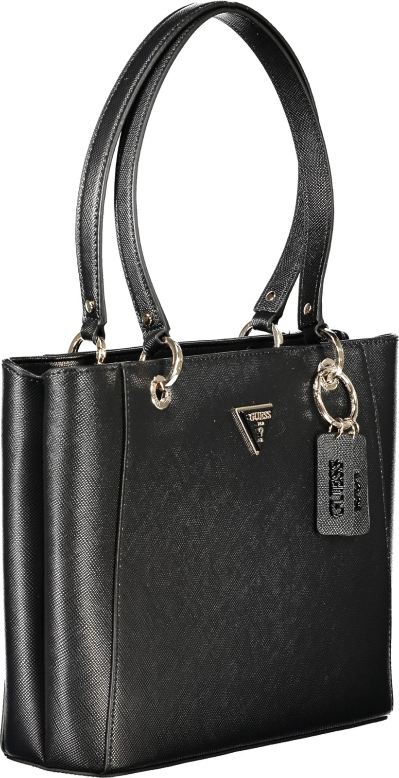 Çantë GUESS JEANS NOELLE II BAG femra, e zezë Çantë GUESS JEANS NOELLE II BAG femra, e zezë