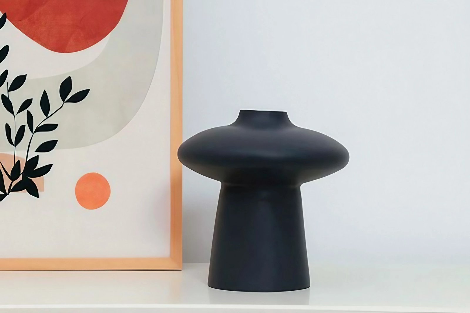 Vazo Evila Originals, e zezë, CY0177, 19x19x20cm