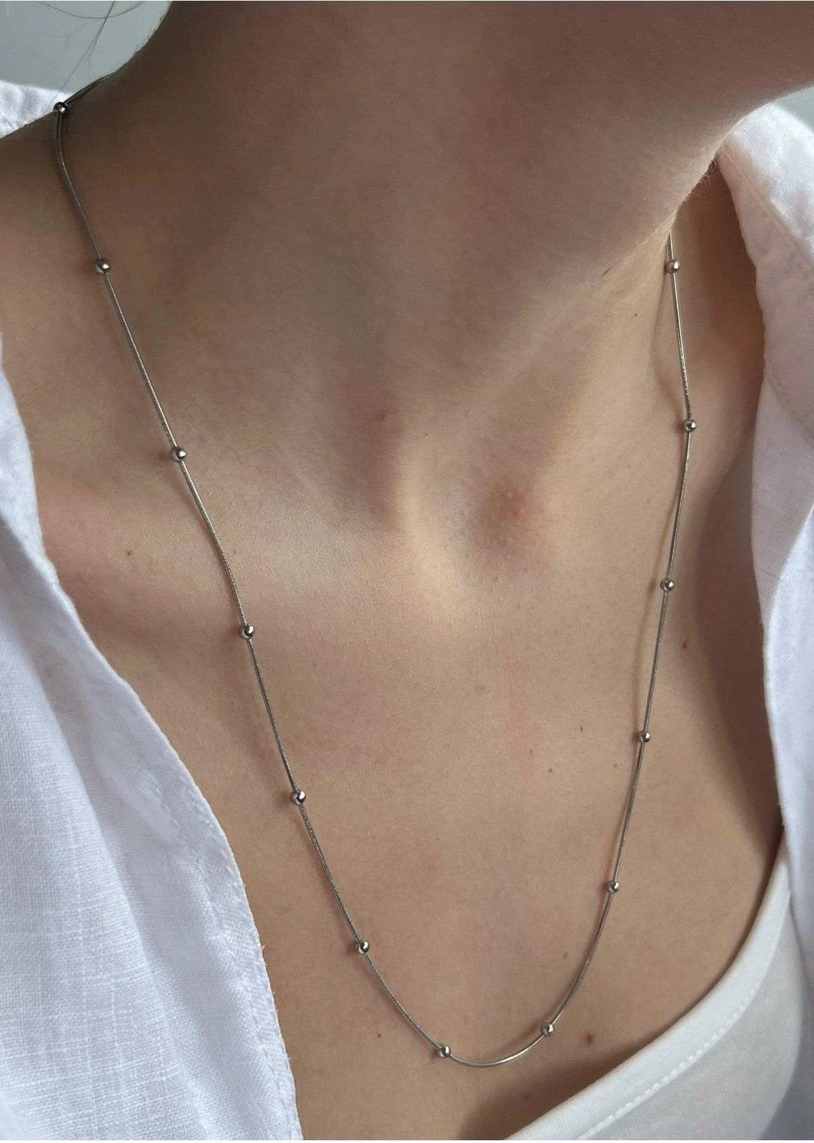 Varëse prej çeliku, ngjyrë argjendi, Jumeon, KPEGMSA1266, 60cm