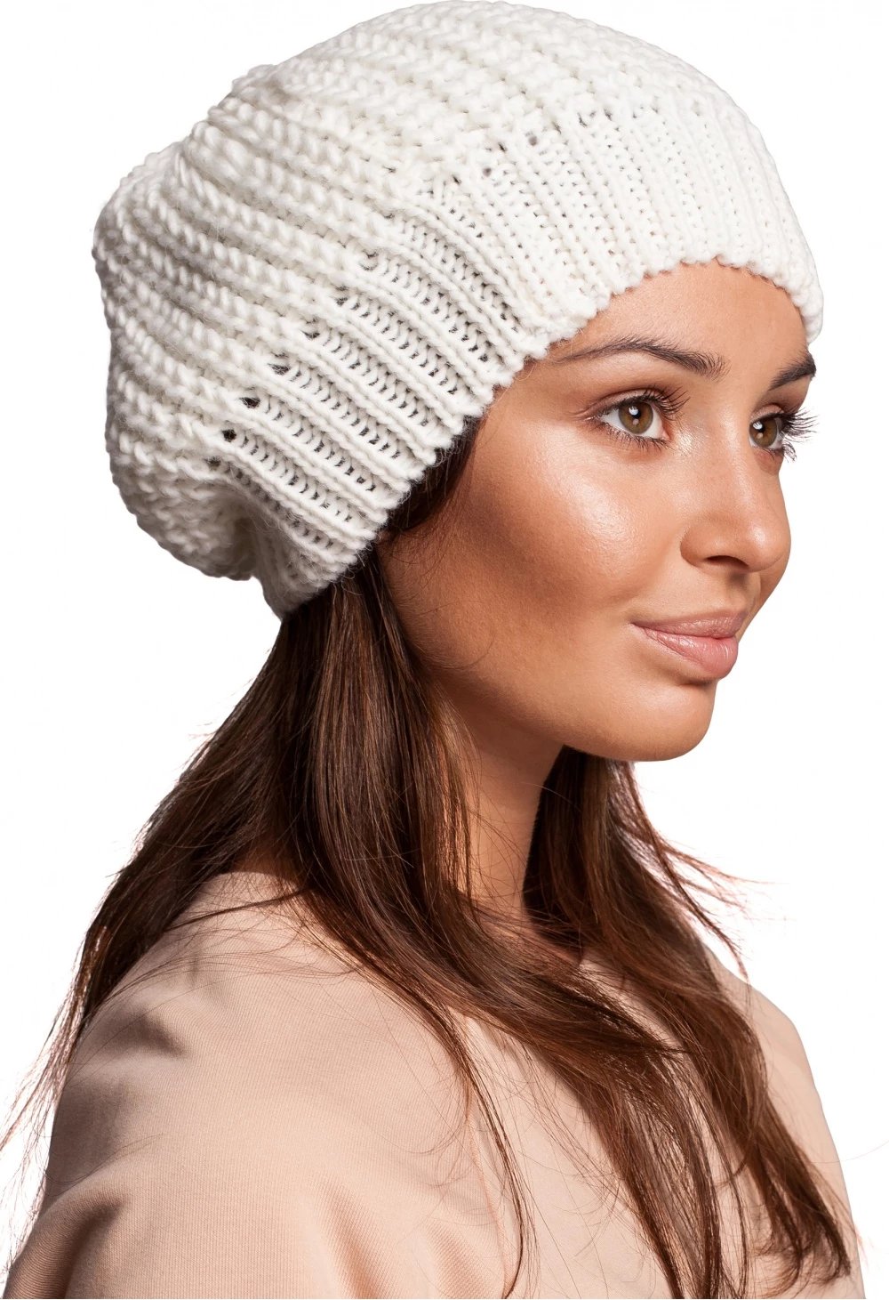 Beretë BE Knit, bezhë