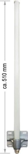 Antennë ALLNET 2,4 GHz 8dBi Omni outdoor N-Type-Female