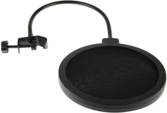 Pop filter NN POP 01 për mikrofon, 510 mm, najlon, i zi