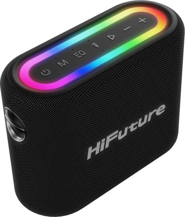 Altoparlant Bluetooth HiFuture Vocalist 200 me 2 mikrofonë wireless, i zi