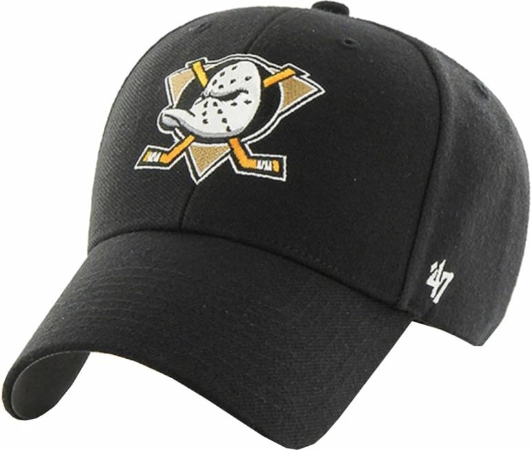Kapelë NHL Anaheim Ducks nga 47 Brand, për meshkuj dhe femra, e zezë