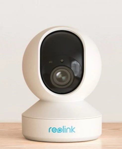 Kamerë e mençur PTZ Reolink E-Series E340, WiFi, për brenda, Full HD, e bardhë