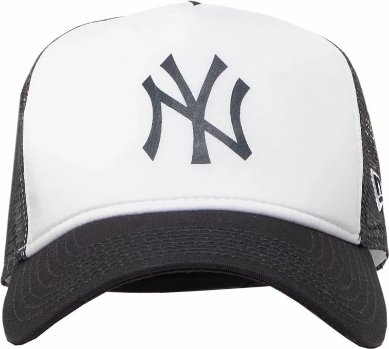 Kapelë Trucker New Era për meshkuj dhe femra, e bardhë