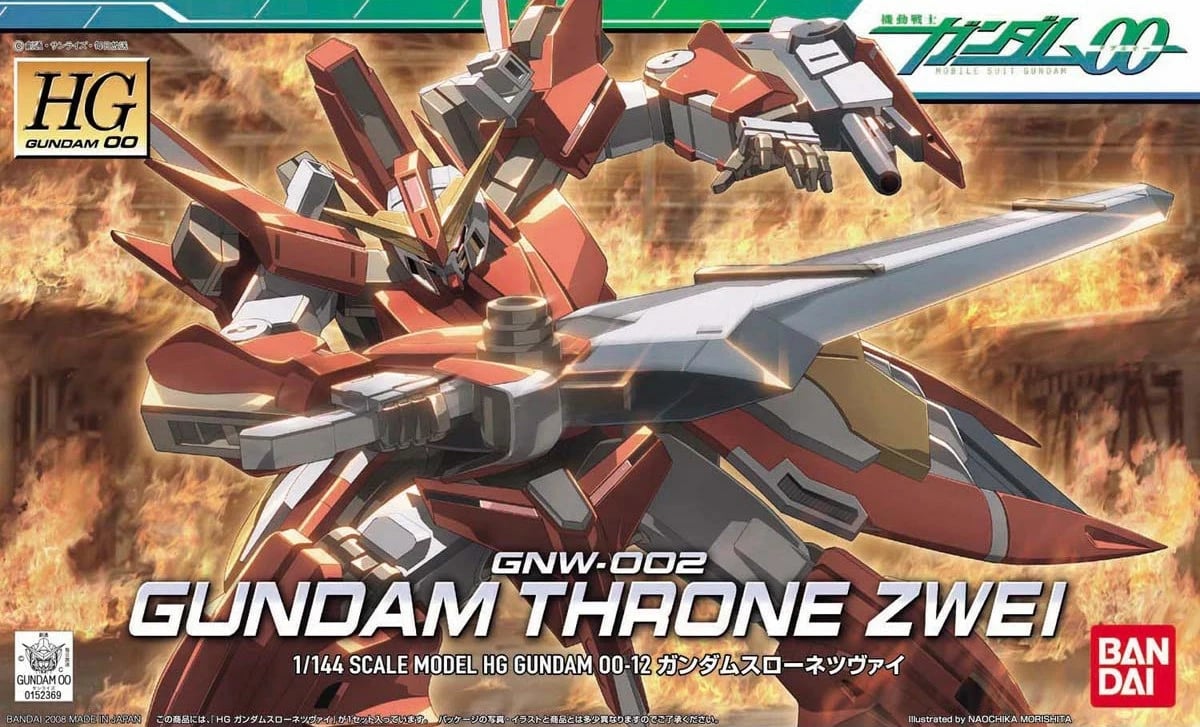 Model ndërtues Bandai HG 1/144 Gundam Throne Zwei, koleksionueshëm