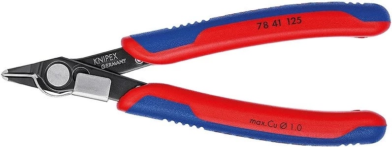 KNIPEX pinca diagonale 78 41 125, 125 mm, Blu