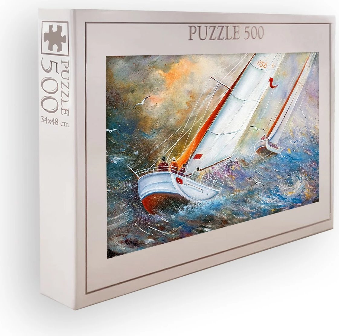 Puzzle 500 copa, shumëngjyrësh, Evila Originals, PZL_090_500