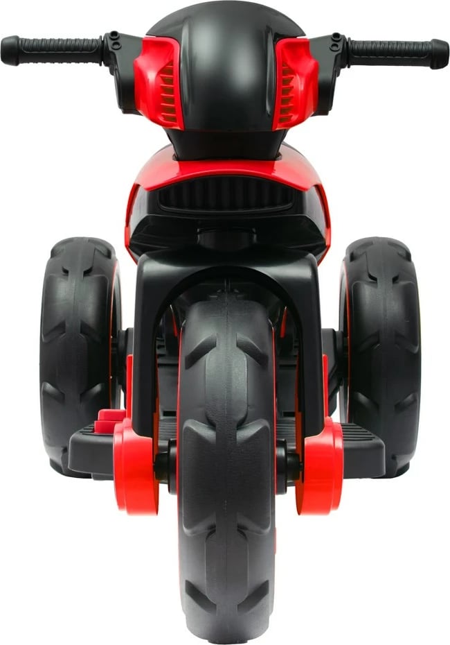 motoçikletë elektrike për fëmijë, BABY MIX, POLICE, 2x6V/24W, bateri 6V/7Ah, shpejtësi 2-4 km/h, e kuqe