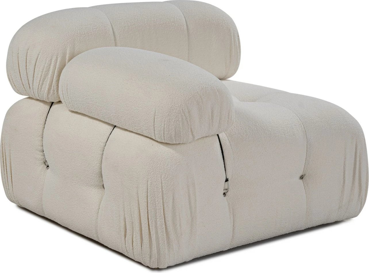 Karrige njëvendëshe Bubble L1, e bardhë, Atelier del Sofa