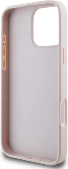 Mbështjellës Guess 4G Big Logo për iPhone 16 Pro, Rozë
