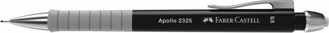 Laps mekanik Faber-Castell Apollo 232504, 0.5mm, zi/gri