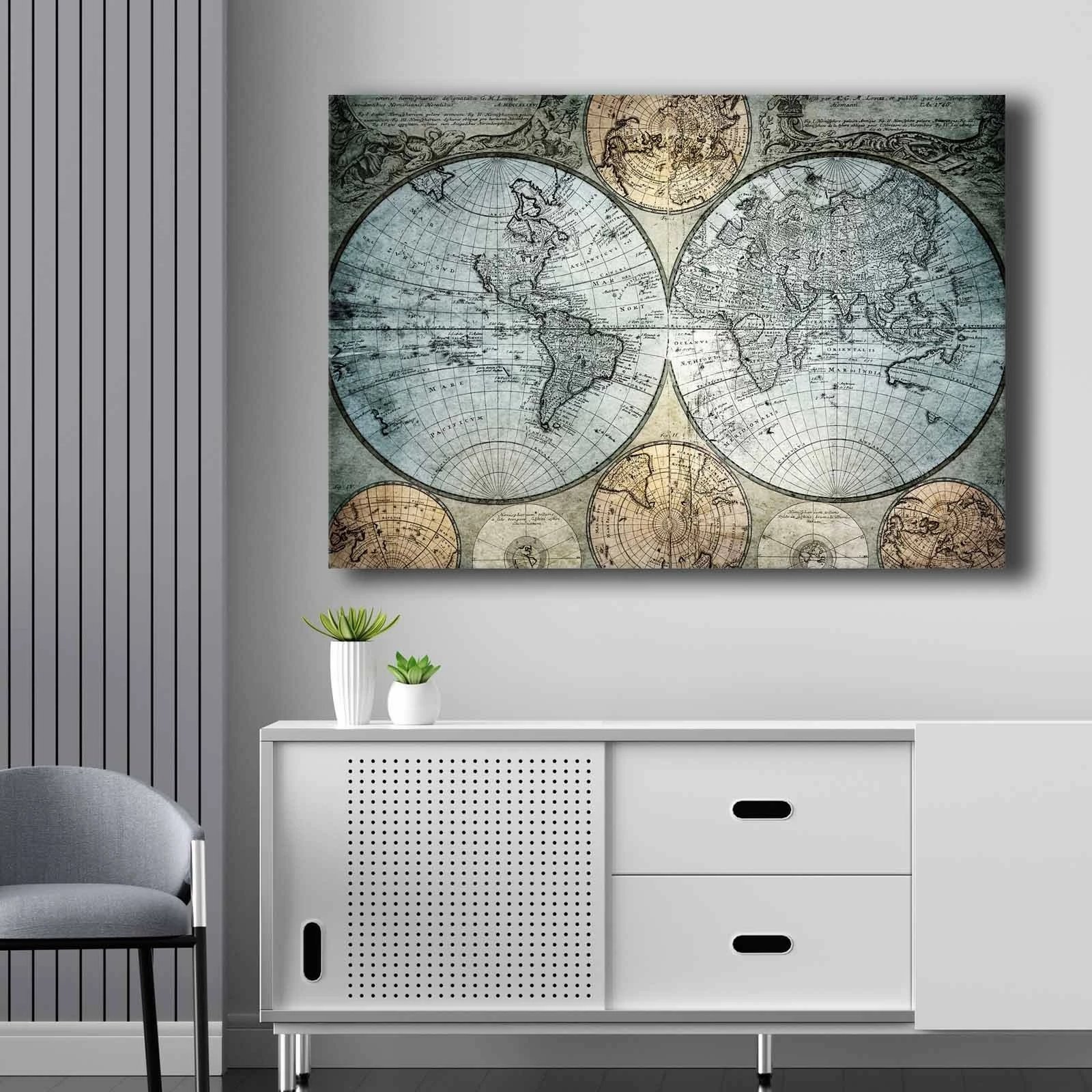 Pikturë dekorative në kanavacë, Wallity, 70100NISC-047, 70x100cm