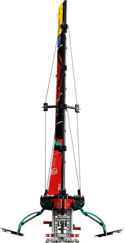 Set ndërtimi LEGO Technic 42174 Emirates Team New Zealand AC75, 962 pjesë, i zi/e kuqe