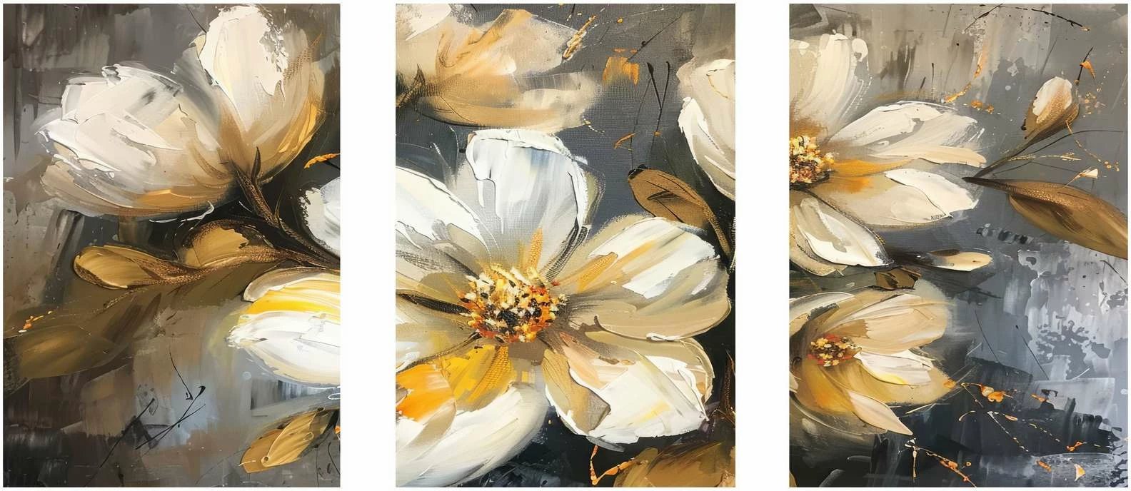 Pikturë dekorative me kornizë MDF (3 pjesë), Wallity, Mp3-00117, 21x30 cm