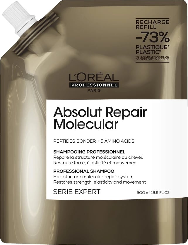 Shampon për femra L'Oreal Professionnel Serie Expert Absolut Repair Molecular Strengthening Refill 500ml
