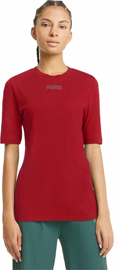 Maicë për femra Puma, e kuqe