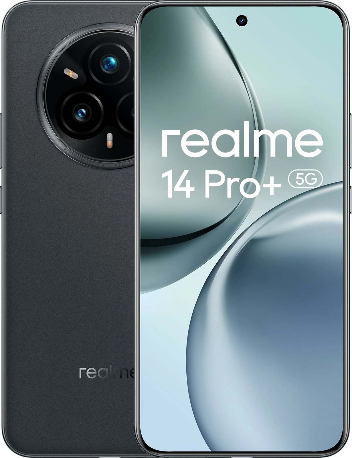 Celular Realme 14 Pro+ 5G, 12GB RAM, 512GB, Suede Grey
