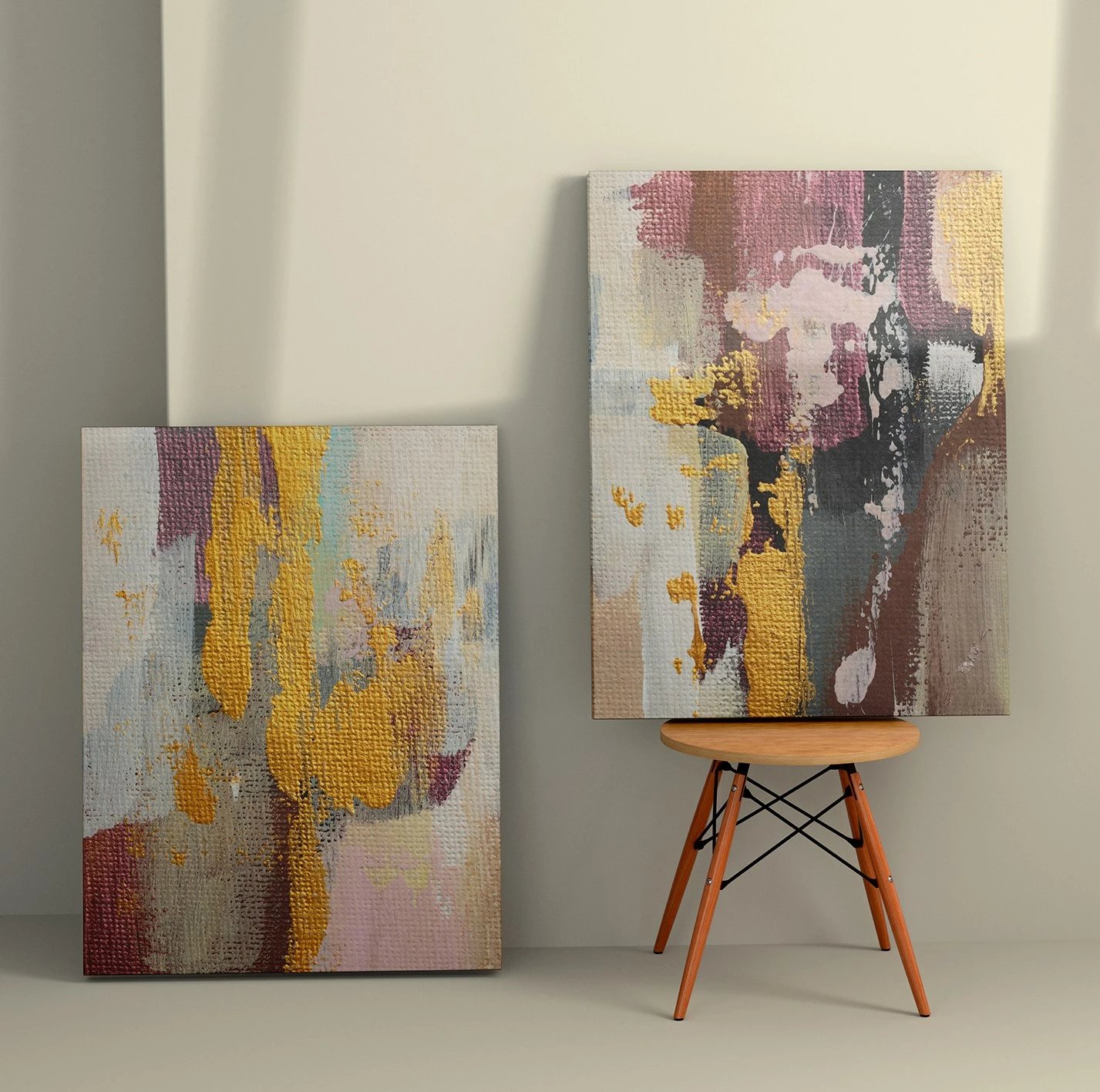 Pikturë dekorative në kanavacë (2 copë), Wallity, 2KNV4296, 70x100