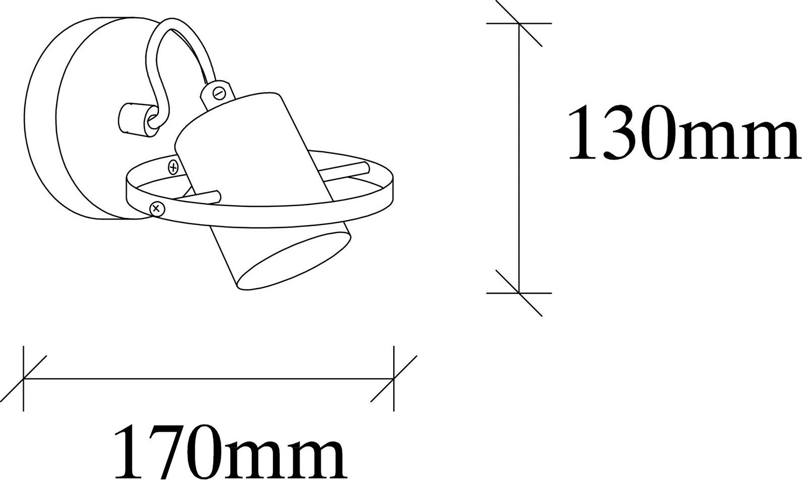 Llambë muri vintage, Opviq Vaveyla - 444-A Llambë muri vintage, Opviq Vaveyla - 444-A