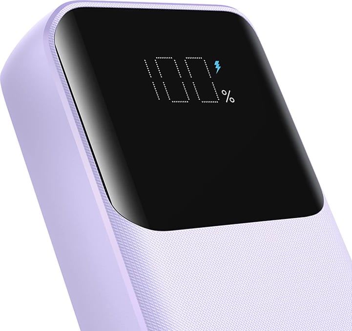 Powerbank Joyroom JR-PBC06, 10000mAh, 30W, me kabllo USB-C/Lightning të integruara, vjollcë