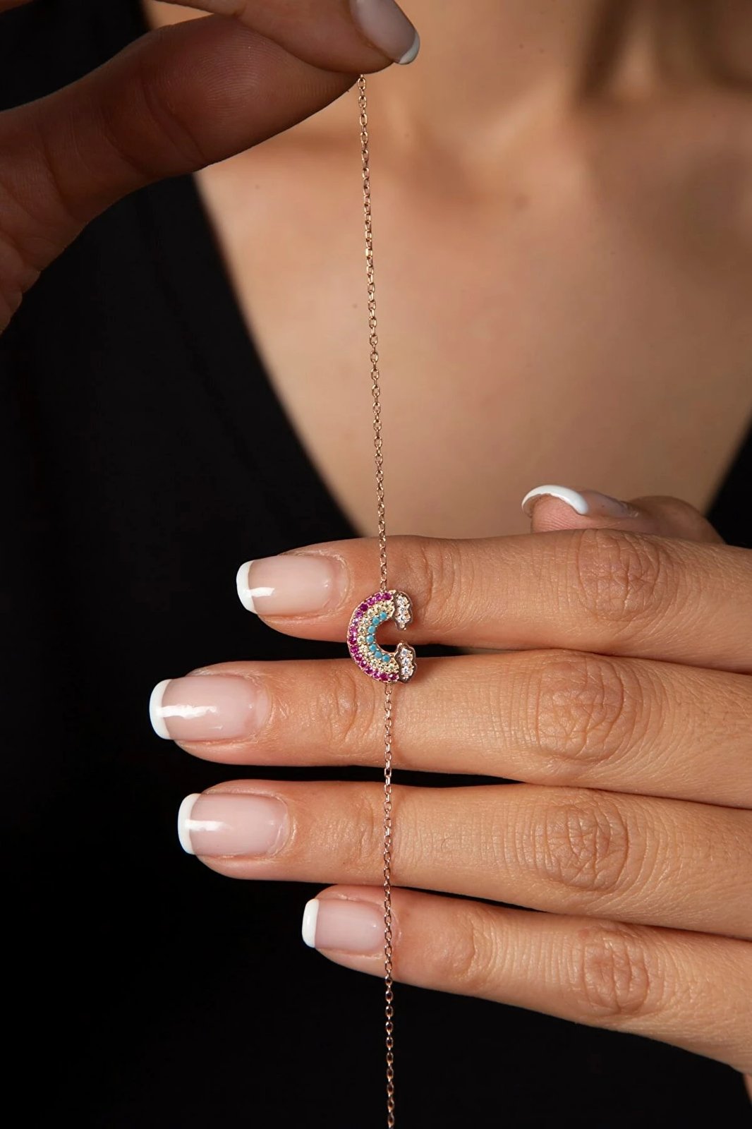 Byzylyk argjendi, ngjyrë rozë ari, ELKSLVR7320R